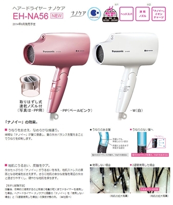 松下納米水離子電吹風EH-NA56-W 護發新體驗與海外購物指南
